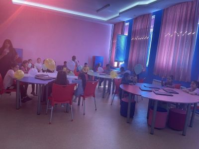 Децата от група "Калинки" на гости в Об "Христо Ботев" 9