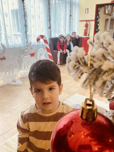 Коледни забавления  - ДГ Пролет - Дъбница