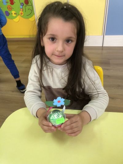 Боядисваме яйца  - ДГ Пролет - Дъбница